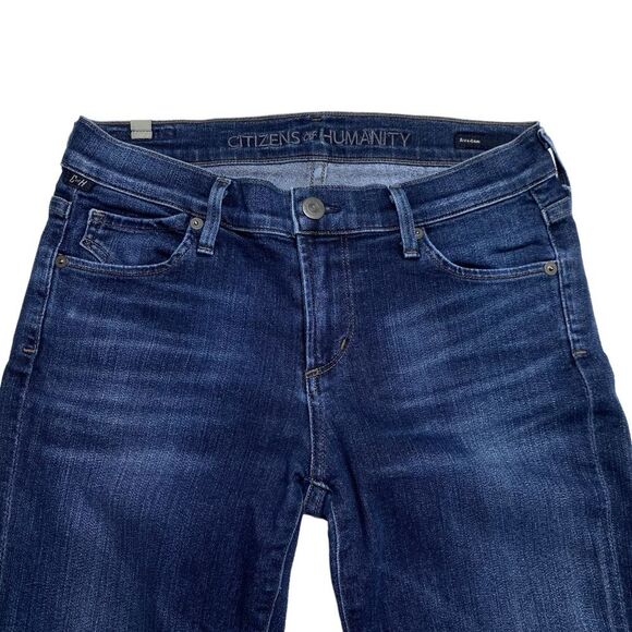 Citizens of Humanity Avedon Skinny Jeans Blue Denim Sz 26 - Picture 2 of 14